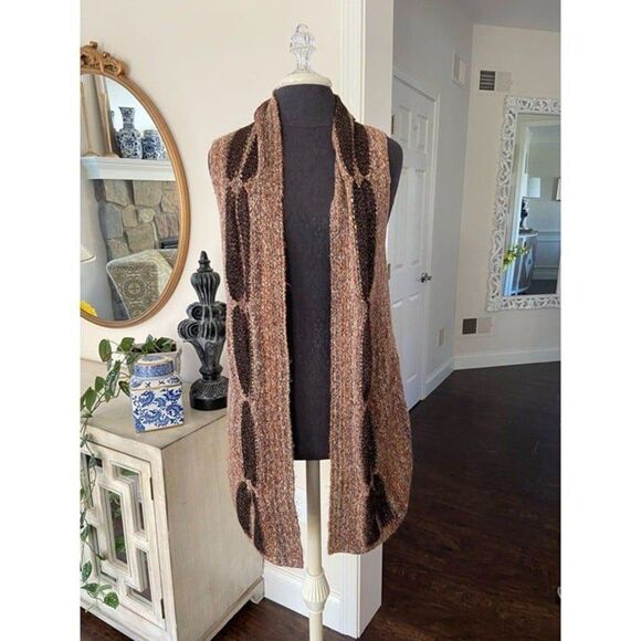 Brown sweater vest (size small/medium) - Picture 1 of 2